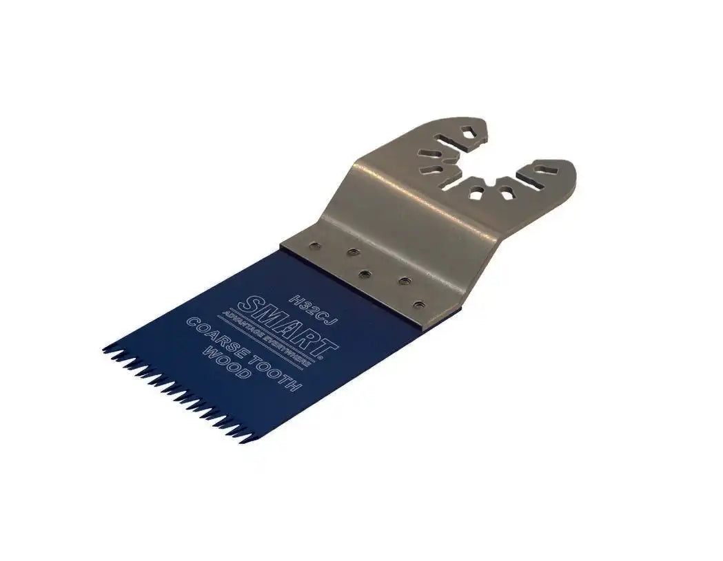 Lemn de dantură grosier albastru pentru fierăstrău oscilant.