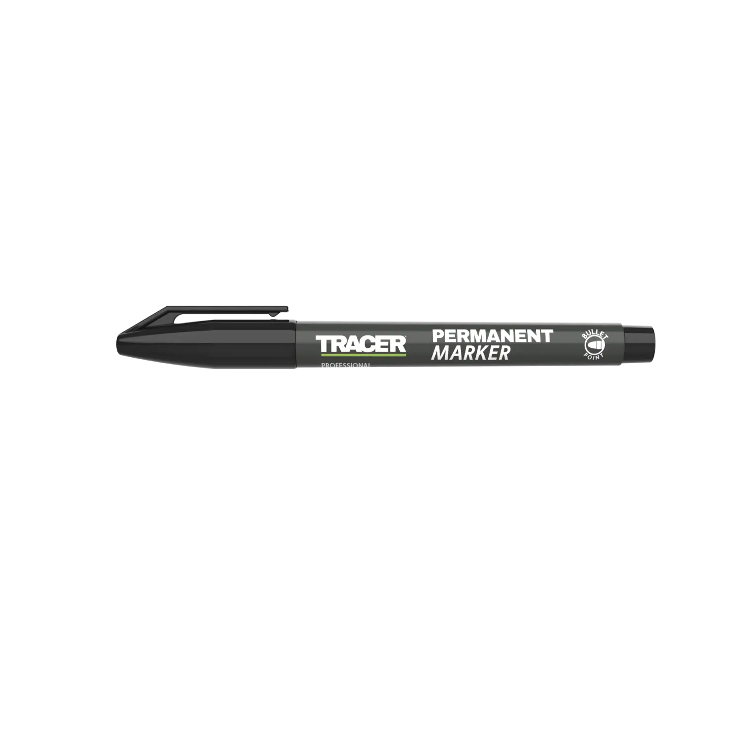 Marker tracer negru permanent APM1 Marker TRACER cu vârf fin 1-2mm durabil