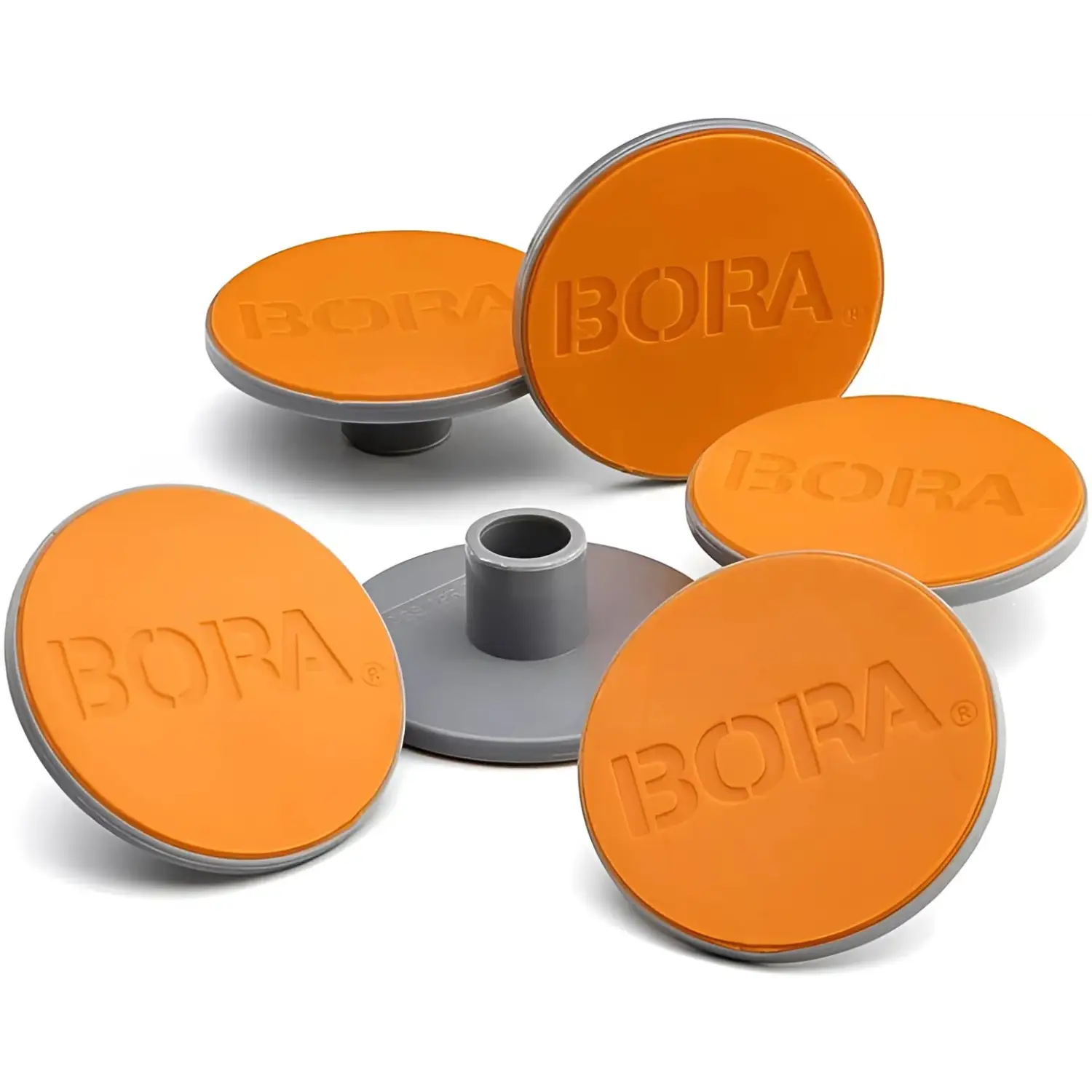 Set de suporturi antiderapante BORA Centipede profil redus pentru mese de lucru CK4S