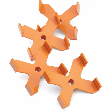 Sprejuri metalice portocalii pentru suport 2x4 BORA Centipede pentru taieturi rapide