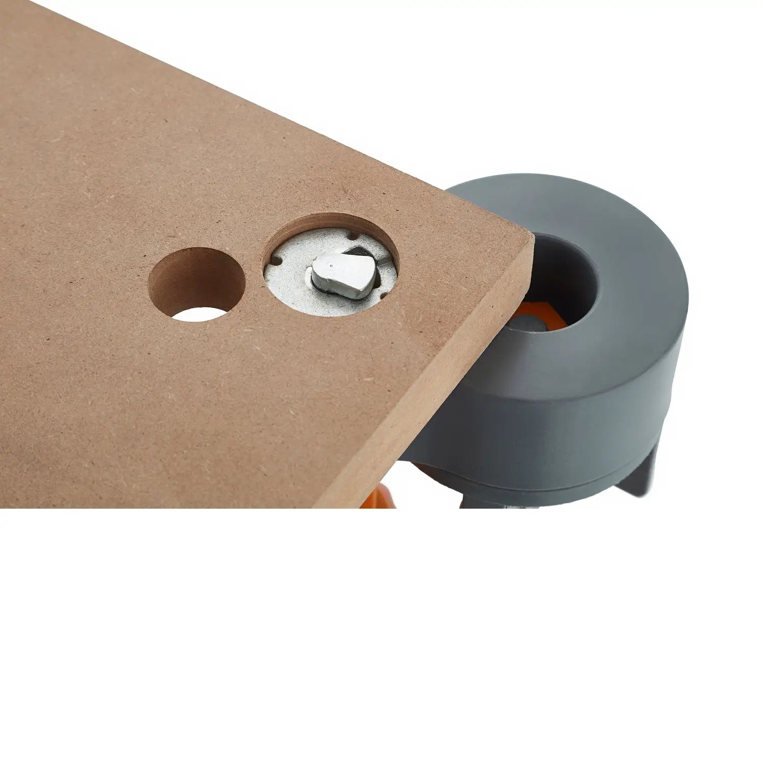 Imagine cu piuliță cu blocare și conector pentru panouri în set BORA CK22TM gauri dog