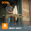 BORA CK6S Centipede stand de lucru pliabil 61x122 cm cu capacitate grea și geantă