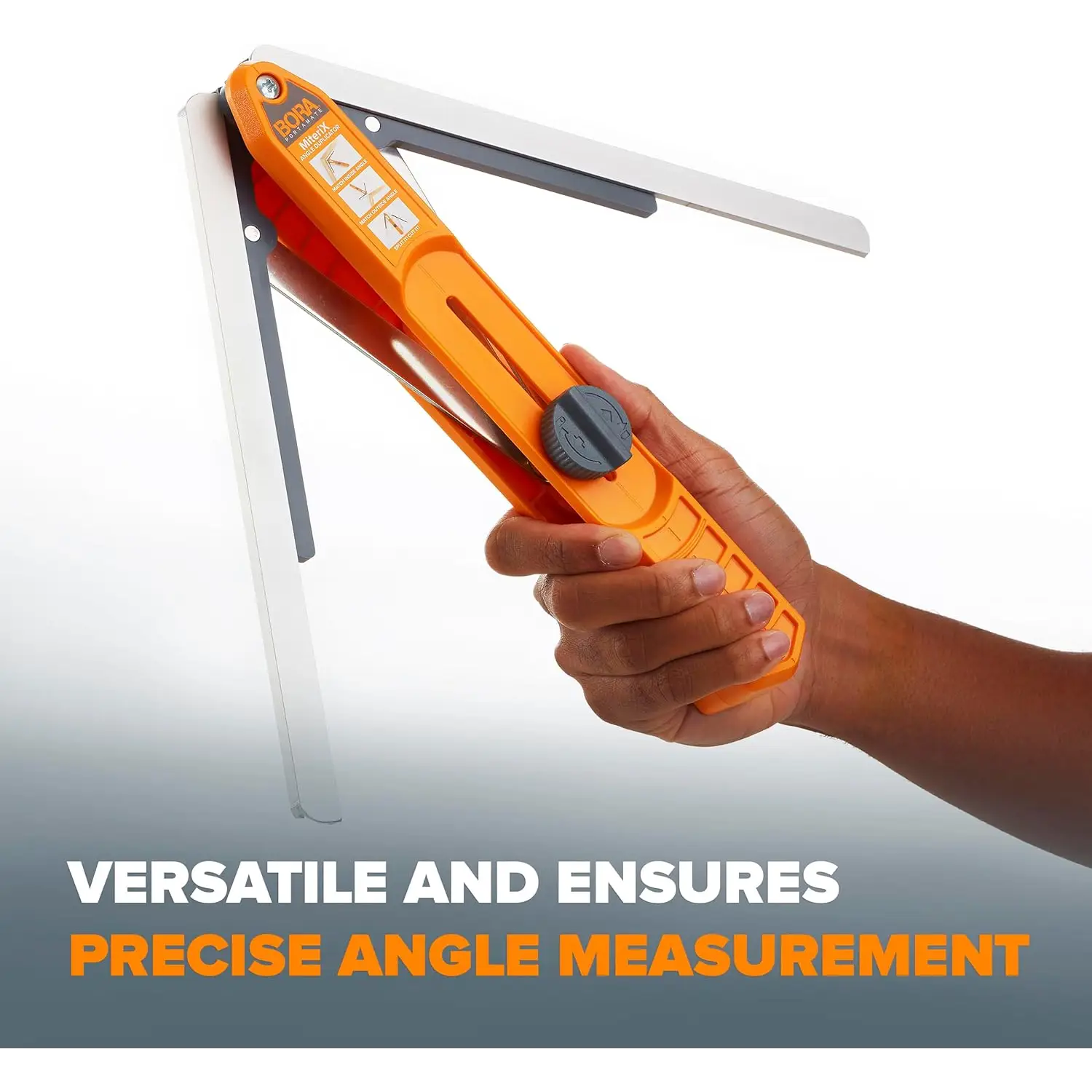 Alt text pentru imaginea cu instrumentul bora miterix pentru fierastrau unghiular și duplicator raportor unghi