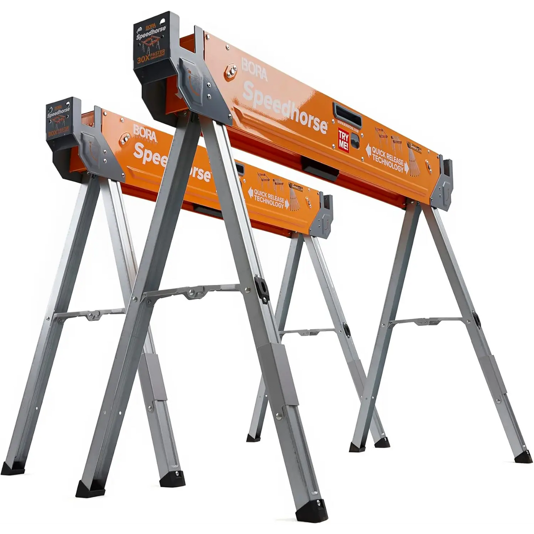 BORA PM-4500T Speedhorse, scară pliabilă portabilă cu sloturi 2x4 și inovare profesională