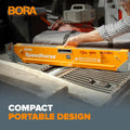 BORA PM-4500T Speedhorse, suport portabil, rapid și compact cu sloturi 2x4 pentru unelte profesionale