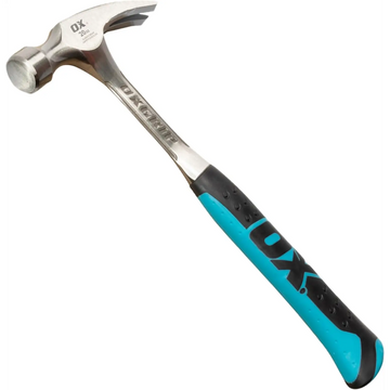 Ciocan cu Gheara din otel forjat și soft grip gheara ox pro pentru bricolaj