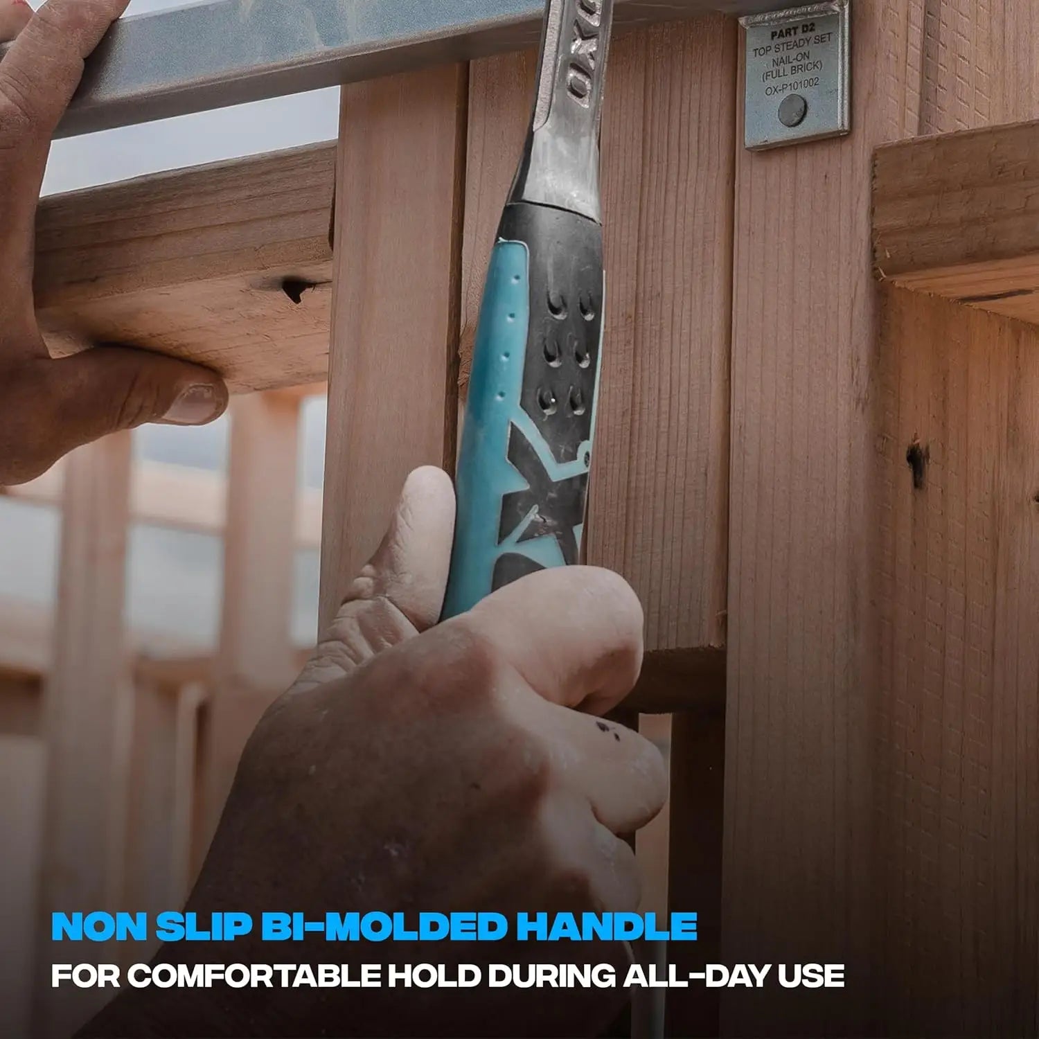 Unealtă manuală cu mâner antishock și grip moale pentru gheara ox pro din otel forjat