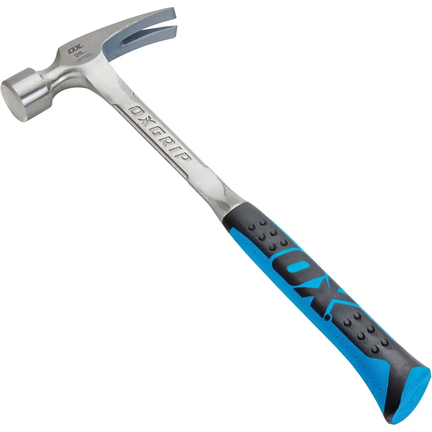 Ciocan dulgherie OX Pro monobloc cu otel forjat și grip soft antishock