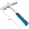 Ciocan zidarie OX Pro monobloc 24oz otel forjat cu grip soft antishock