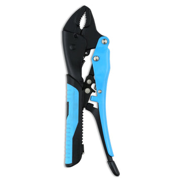 Clește autoblocant OX Pro autoreglabil (auto-adjust) cu fălci curbate, 6 inch / 152 mm, mâner soft-grip