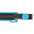 Sistem de blocare prin rotire (twist-lock) și orificiu pentru șnur — cutter OX Pro 18 mm