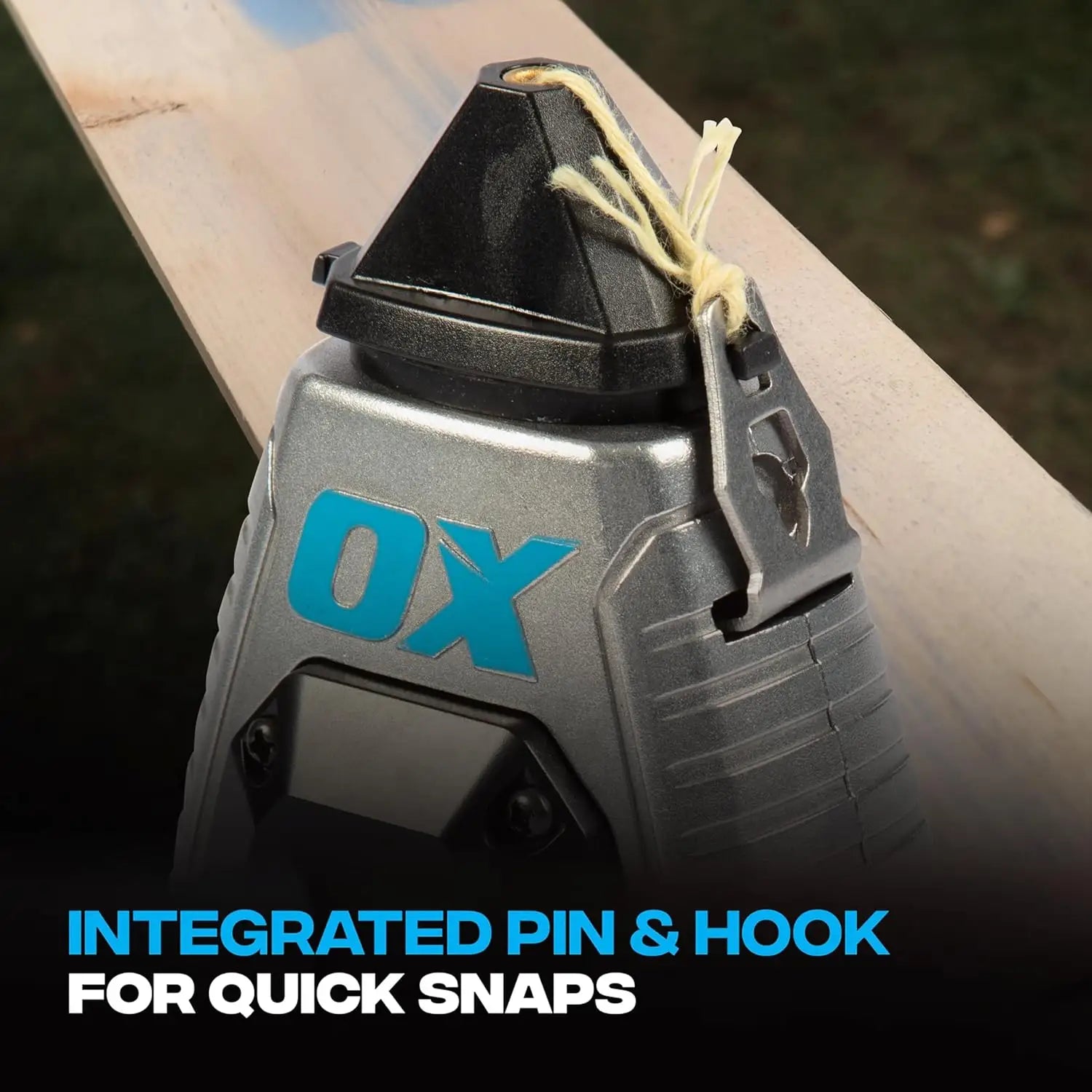 Ox P630701 dispozitiv trasat linie cu creta, linie Kevlar 30m, corp aluminiu, raport 6:1