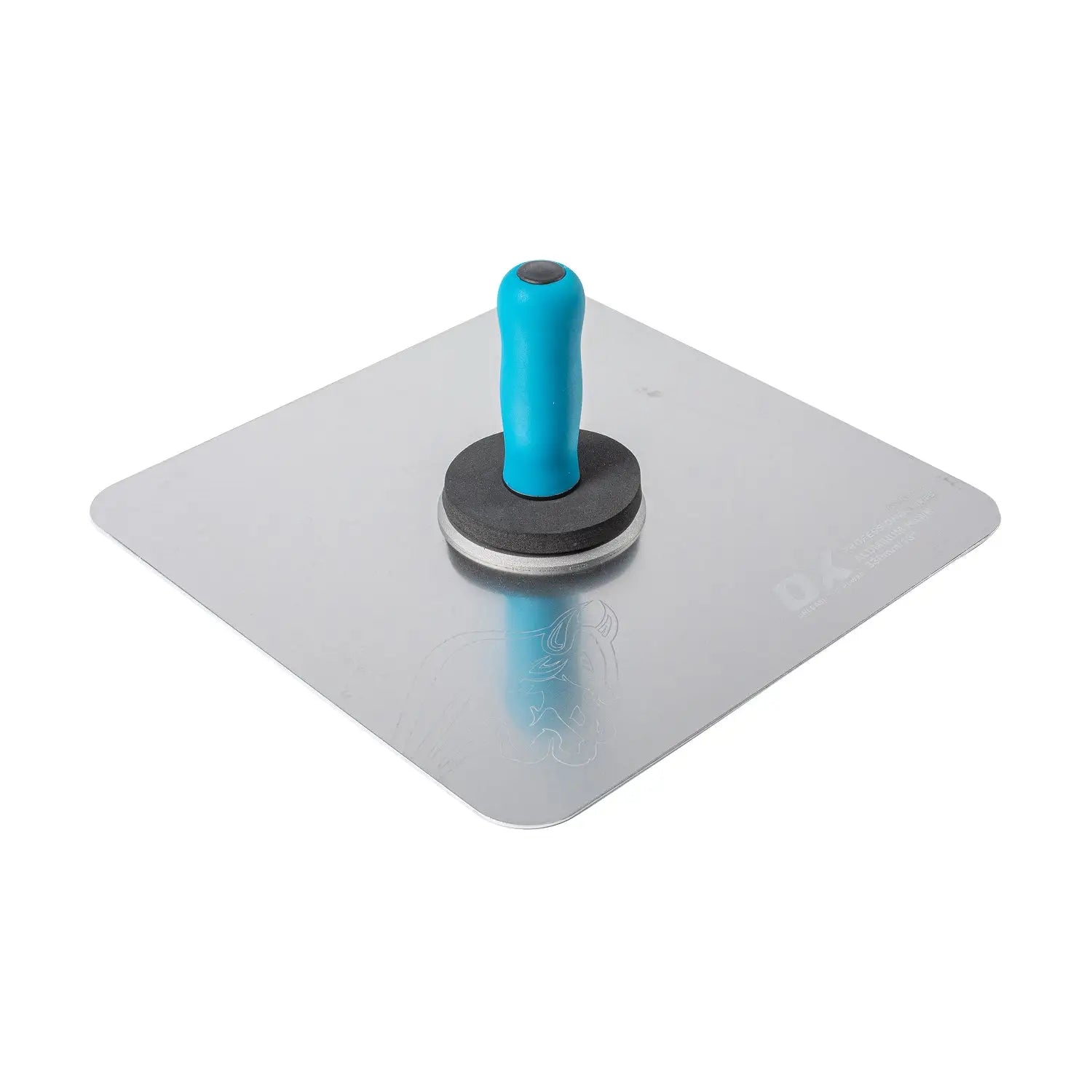 Trowel de glet cu mâner albastru, înaltă calitate, din aluminiu temperat OX PRO