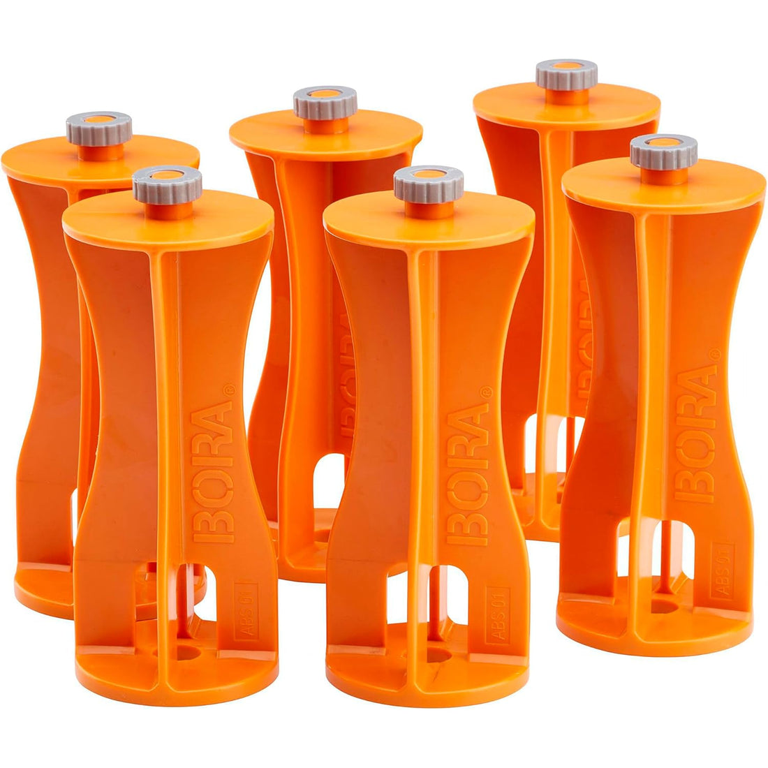 Set 6 înălțătoare BORA Centipede din plastic ABS cu șurub de fixare