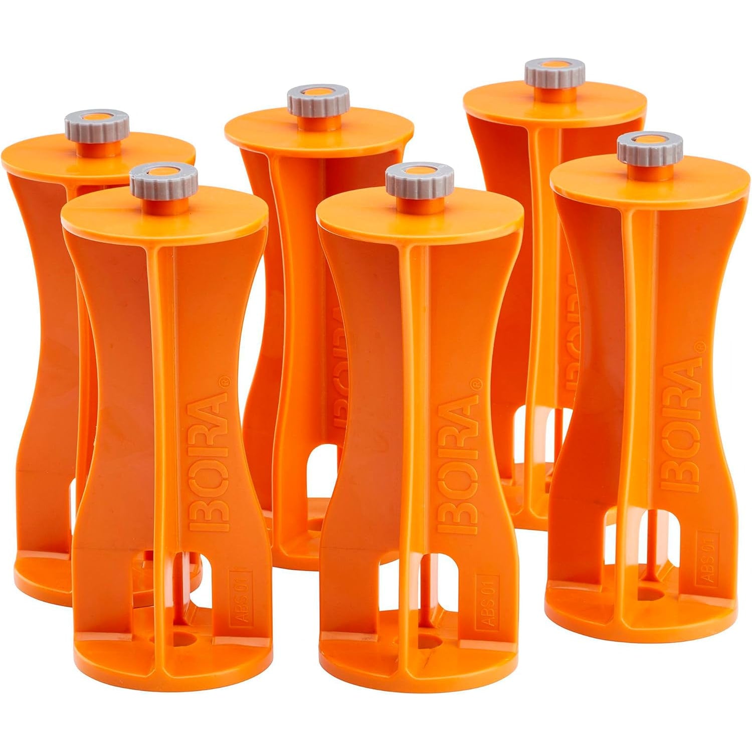 Set 6 înălțătoare BORA Centipede din plastic ABS cu șurub de fixare