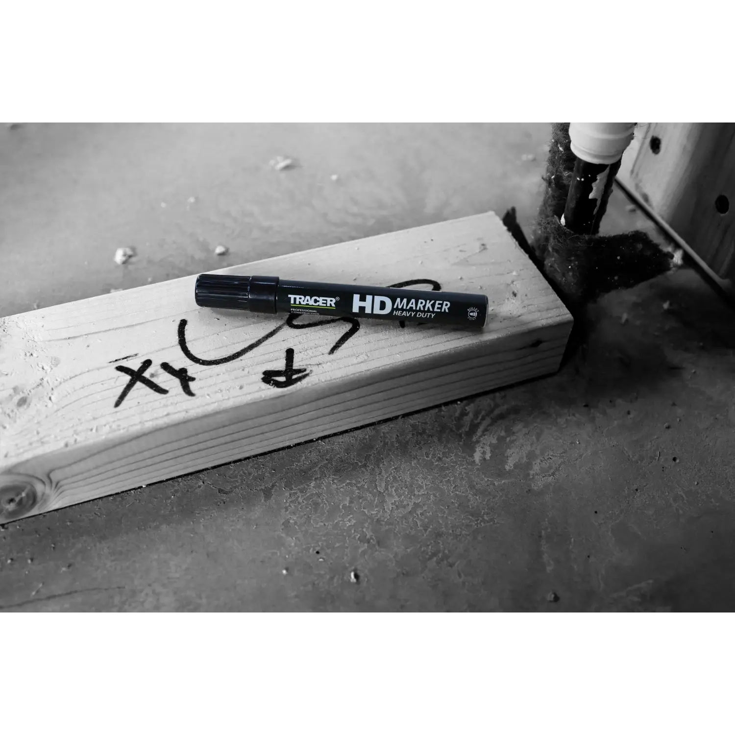 Marker Tracer Negru cu vârf durabil pentru negru permanent și desen precis