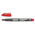 Marker permanent rosu cu varf fin 1-2mm acrilic durabil pentru scris precis