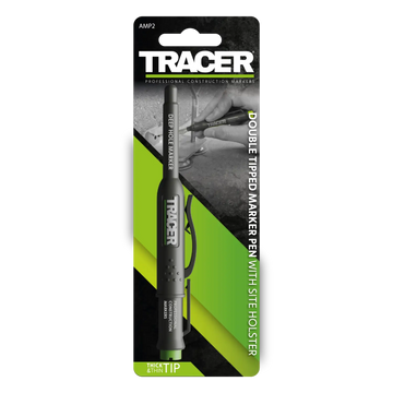 Marcator profesional cu varf dublu AMP2 pentru construcții și holster de siguranță