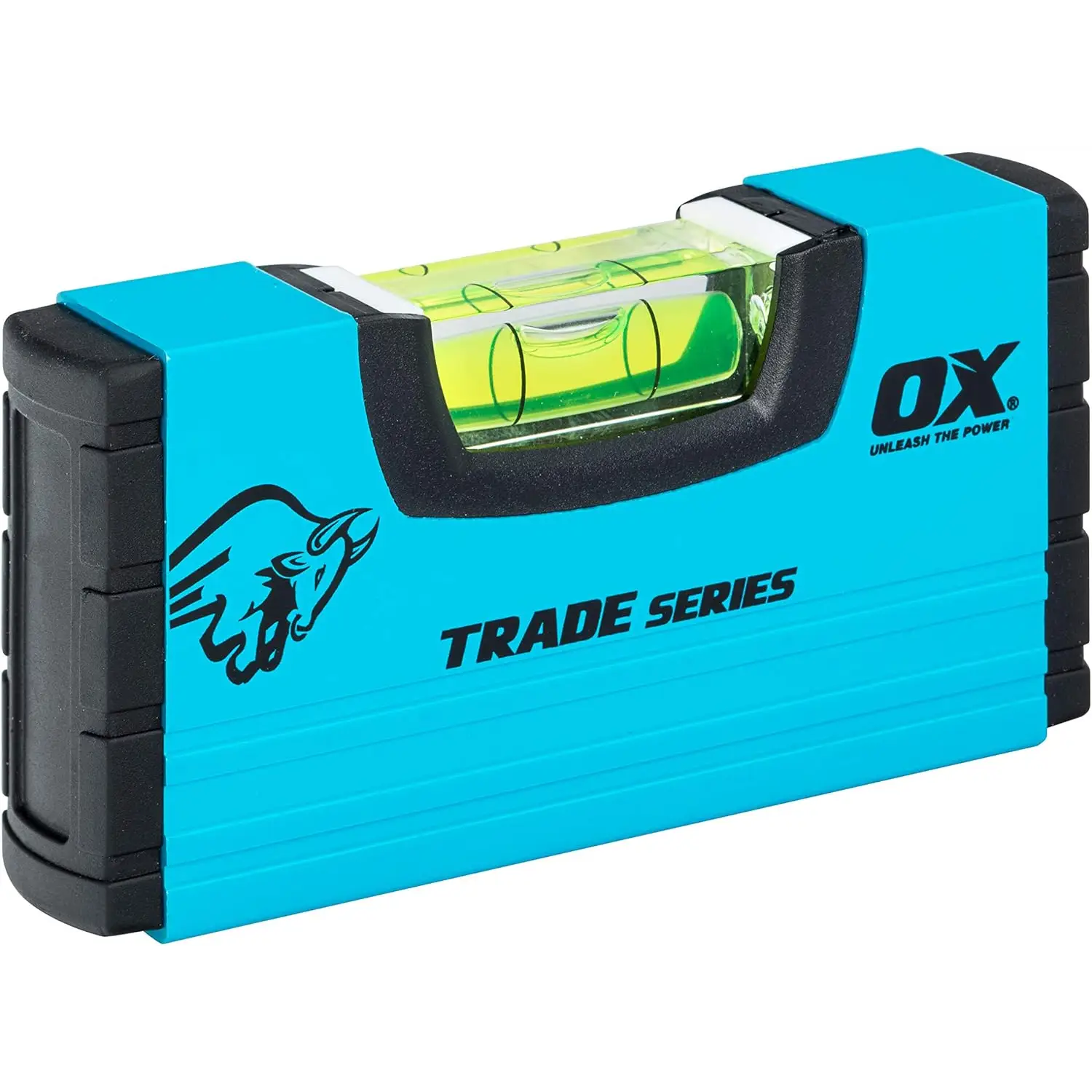 Nivel cu fiola acrilica și profil aluminiu Buzunar OX Trade pentru curea port-scule