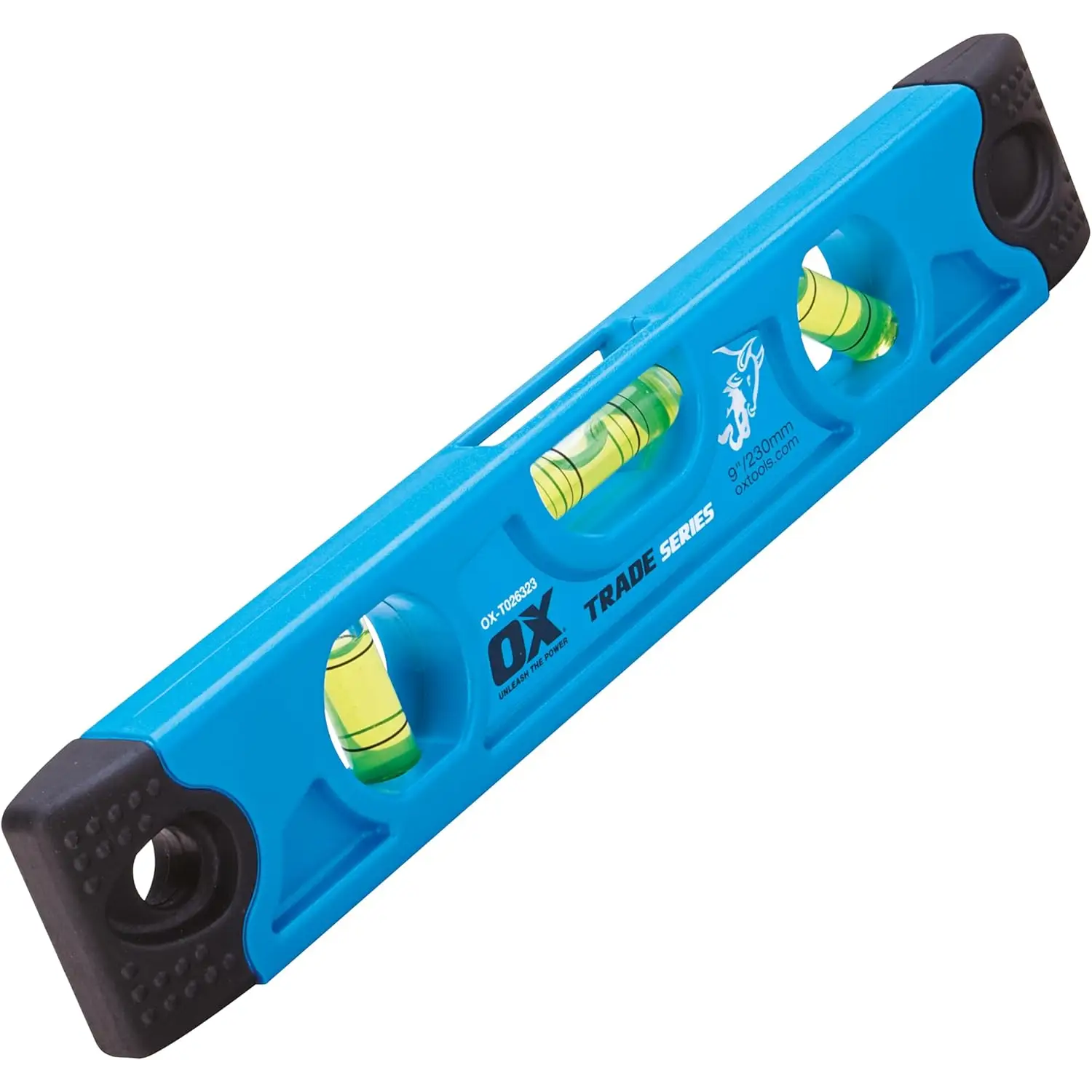 Nivelă torpedo cu bază magnetică, trei fiole și capete cauciuc pentru precizie