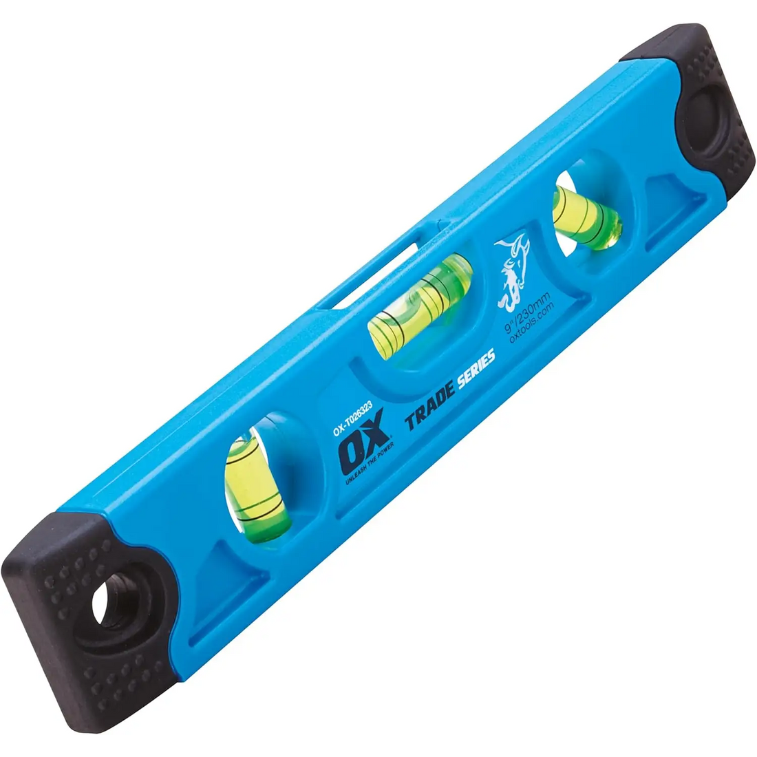 Nivelă torpedo cu bază magnetică, trei fiole și capete cauciuc pentru precizie