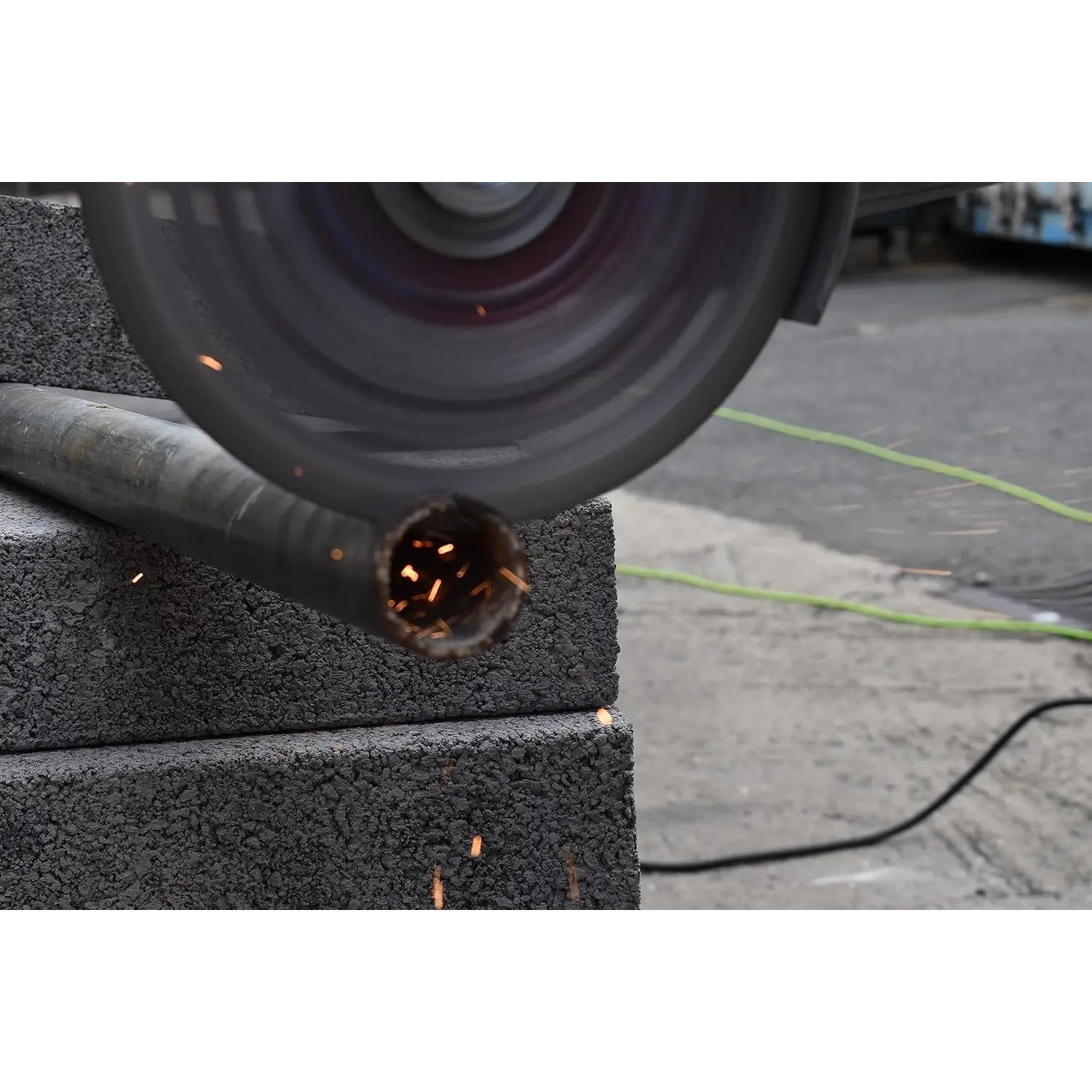 Tăiere metal cu disc diamantat TX10R Turbo Pro Tăietor pentru beton, caramida, granit