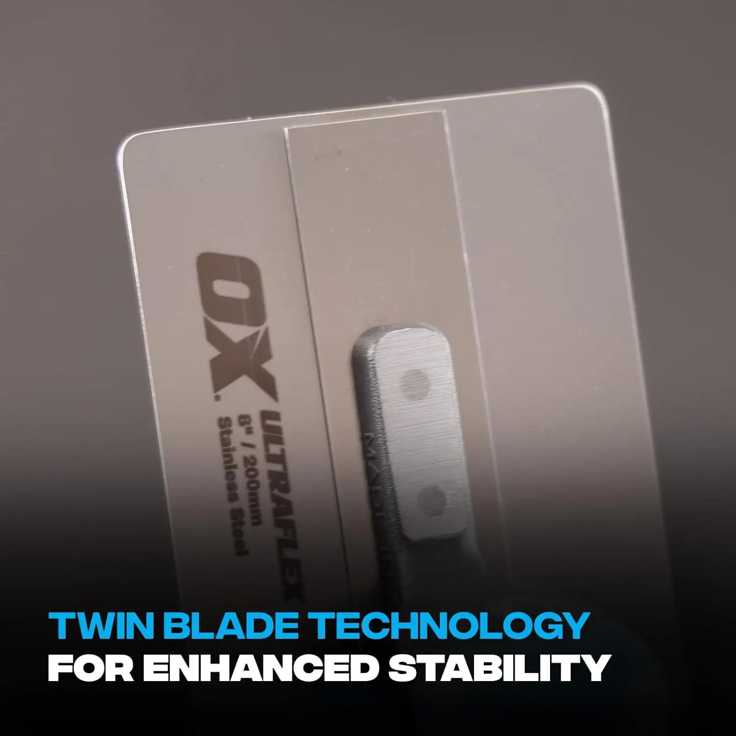 Trowel din oțel inoxidabil cu tehnologie cu lamă ultraflexibilă pentru finisare pro ultraflex