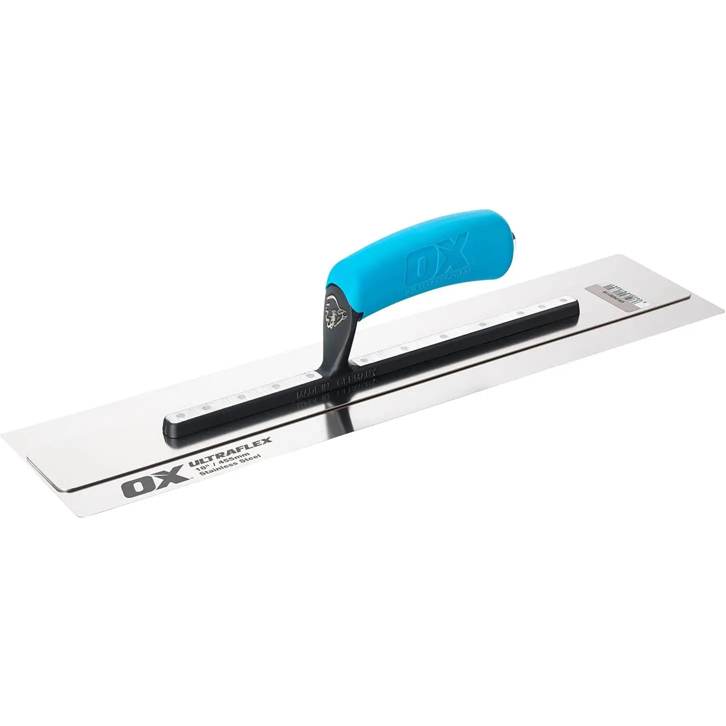 Trowel cu mâner albastru, lama ultraflexibila, pentru finisaje Pro Ultraflex Gletiera