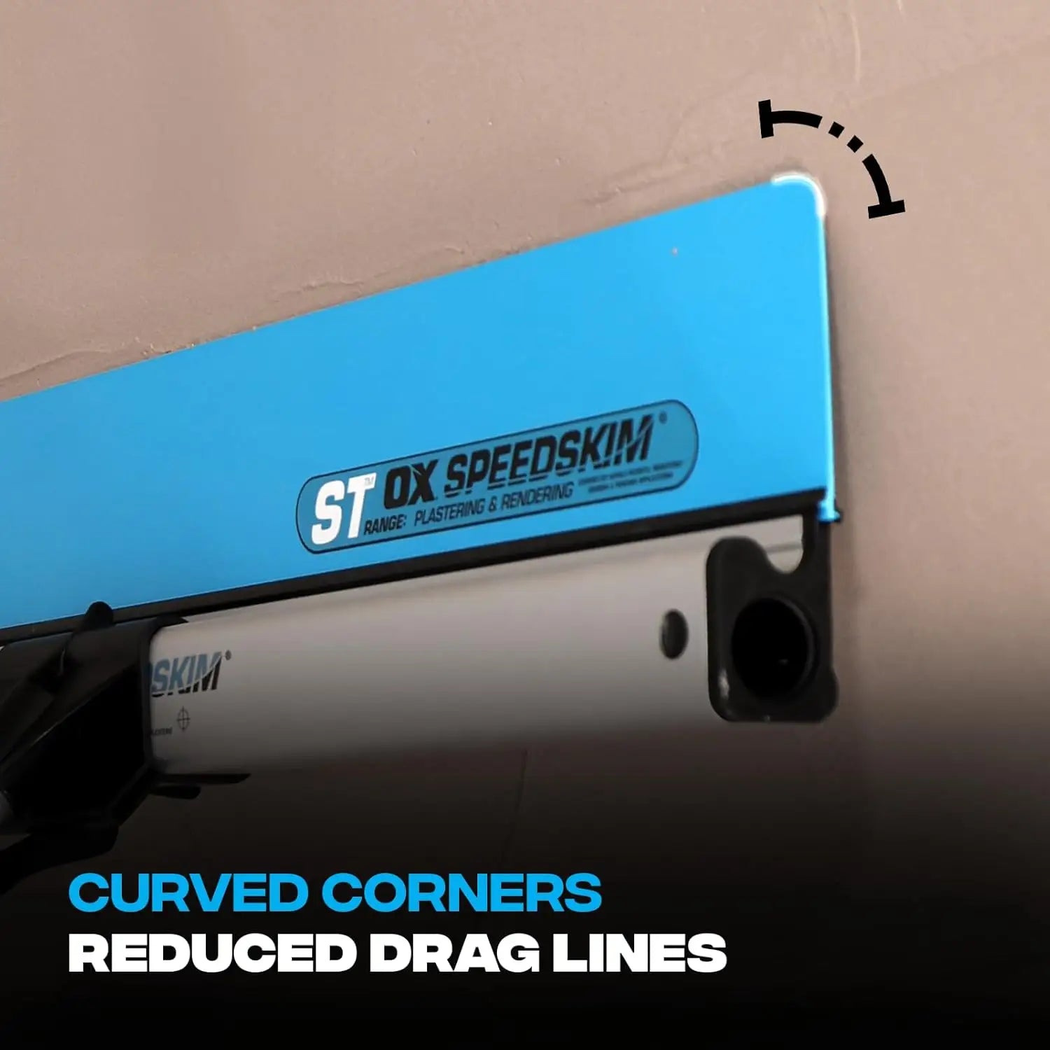 Gletiera semi flexibila OX SpeedSkim ST pentru finisaje profesionale și sisteme termoizolante