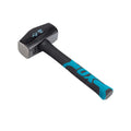 Ciocan de demolari cu maner fibra de sticla, culoare negru și teal, club hammer profesionale