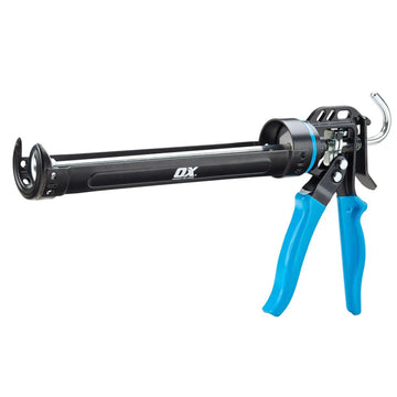 Pistol pentru silicon Black și albastru cu mâner ergonomic, tools pro heavy duty