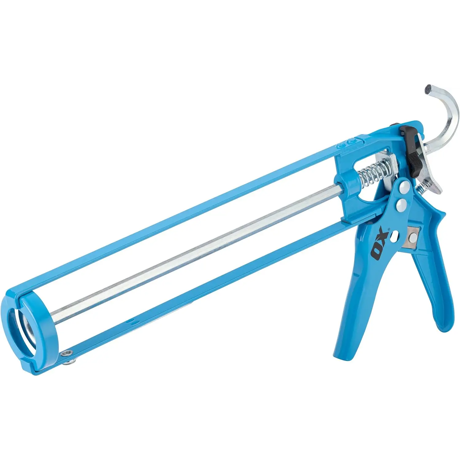 Pistol pentru silicon tip schelet cu duza si perforator, design deschis, anti-picurare OXT046506