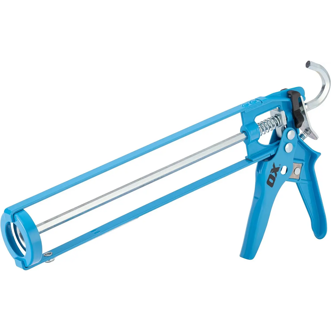 Pistol pentru silicon tip schelet cu duza si perforator, design deschis, anti-picurare OXT046506