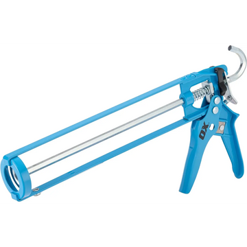 Pistol pentru silicon tip schelet cu duza si perforator, design deschis, anti-picurare OXT046506