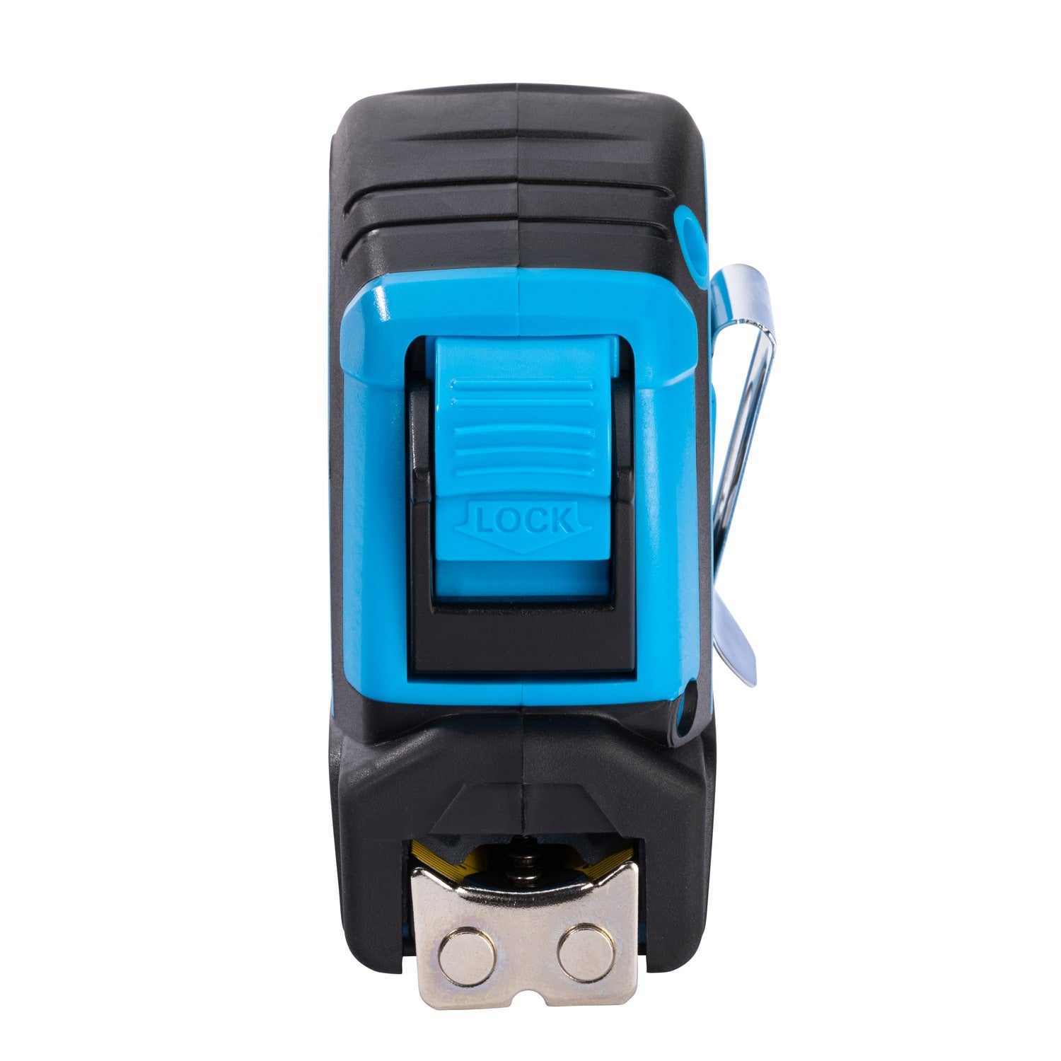 Buton de blocare și cârlig cu dublu magnet — detaliu ruletă OX PRO 8 m