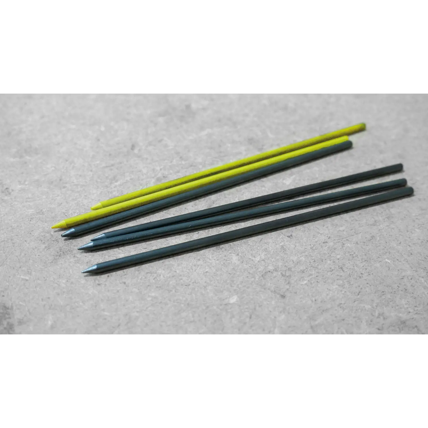 Set 6 mine de inlocuire tracer pentru markerul Deep Pencil, pixuri verzi și închise