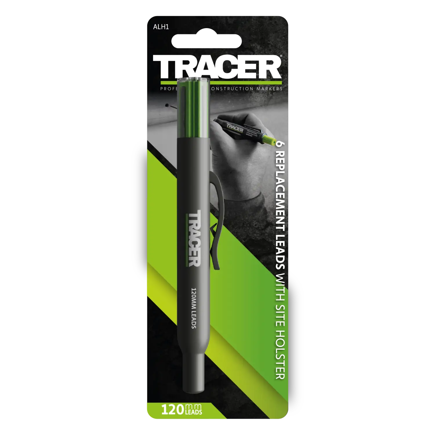Markerul deep pencil Tracer cu holster și șase inlocuire tracer pentru markerul deep