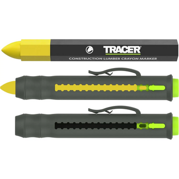 Marker crayon ceara cu mecanism extensibil pentru creion ceara și tracere eficiente