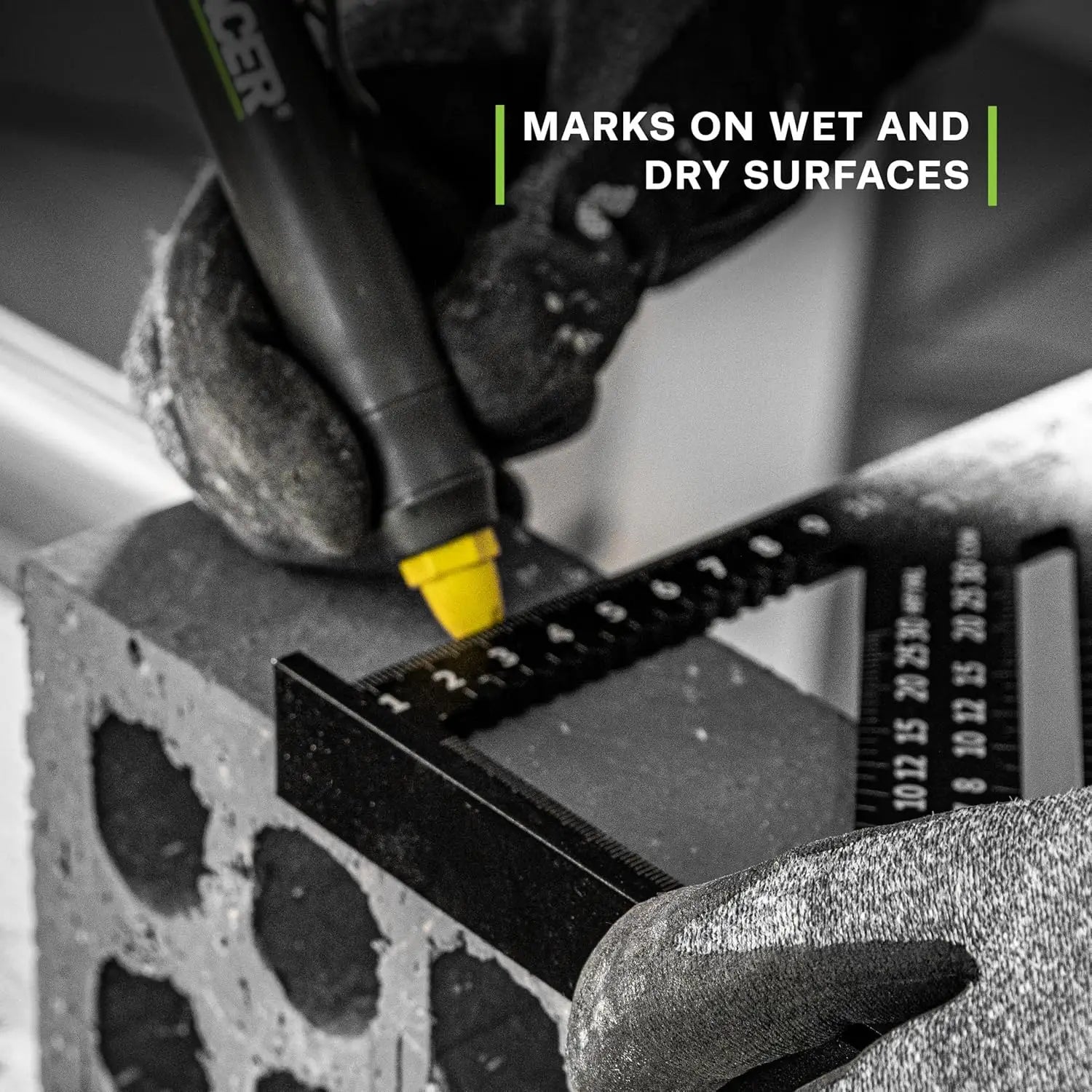 Imagine de alt pentru Suport TRACER pentru creion ceara cu mecanism extensibil și clemă de buzunar