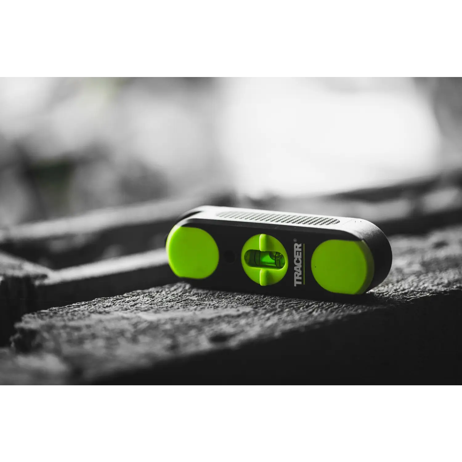 Nivel cu spirit level negru si verde neon pentru tracer amsf1 detector magnetic