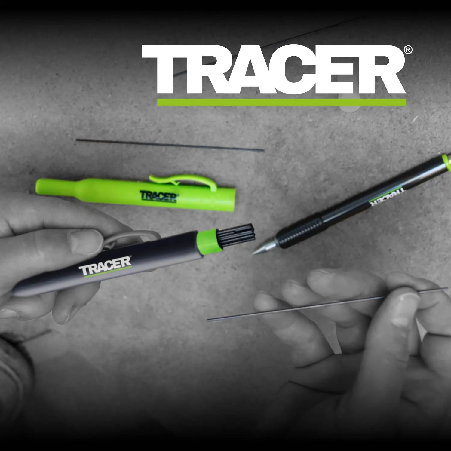 Set de creion mecanic TRACER APPL1 cu 24 mine grafit 1.3 mm pentru DIY si profesionisti