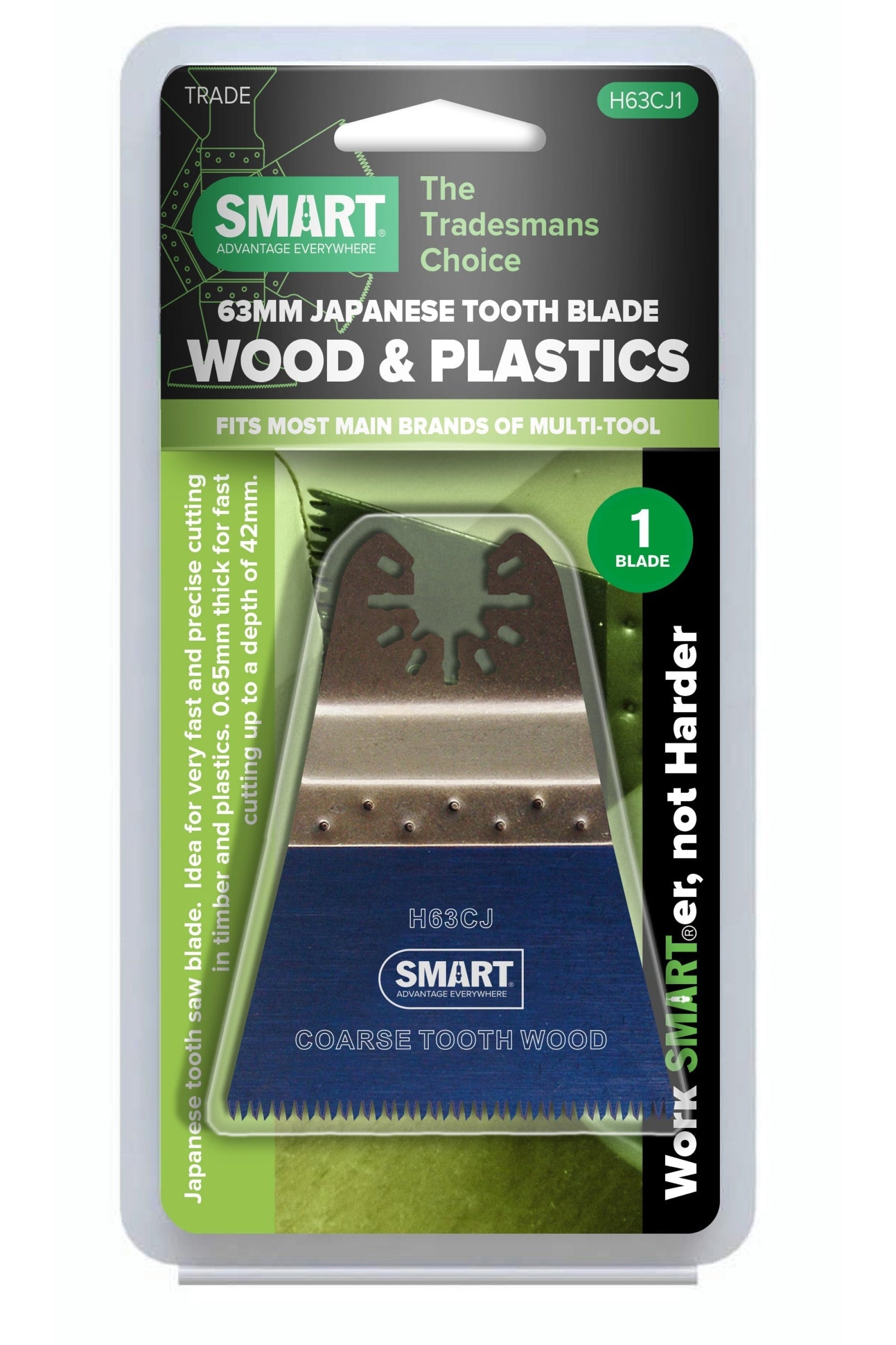 Smart Universal 63mm Coarse Tooth Pentru Lemn Si Plastic - 